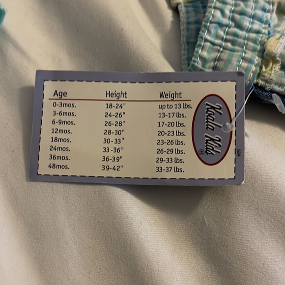 Vintage Koala Kids Gingham Denim Shorts - Picture 4 of 4